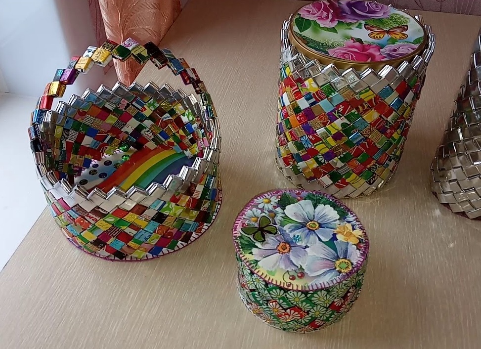 Поделки из фантиков от конфет