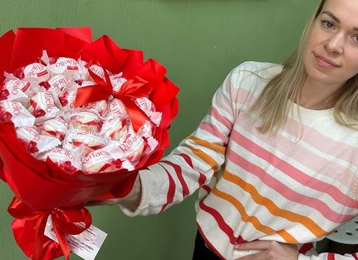 Как сделать букет из конфет своими руками для учителя