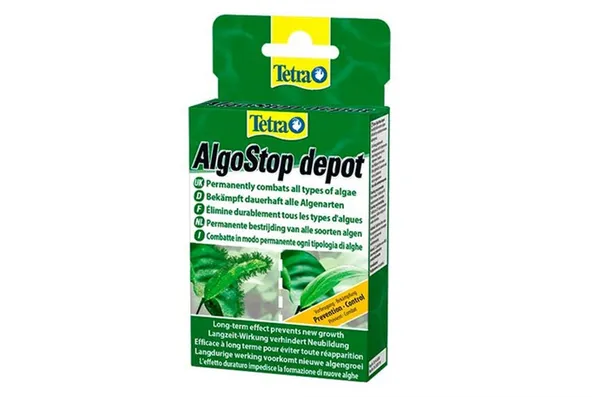 Tetra AlgoStop Depot против водорослей