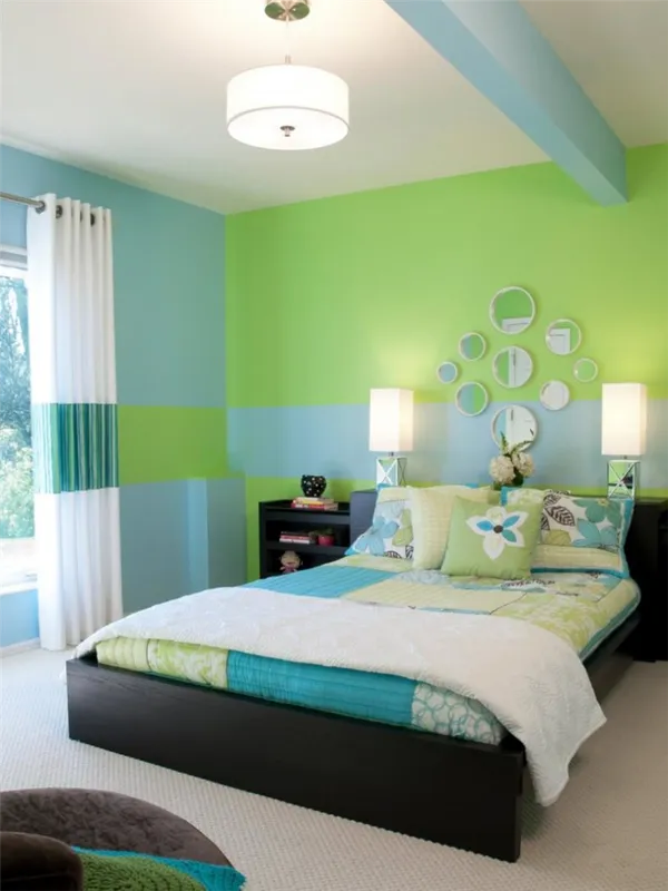 Как выбрать цвет для спальни: 24 идеальных сочетания цветов в интерьере спальни. В какой цвет покрасить стены в спальне. 58
