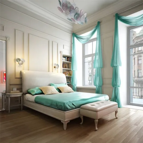 Как выбрать цвет для спальни: 24 идеальных сочетания цветов в интерьере спальни. В какой цвет покрасить стены в спальне. 28