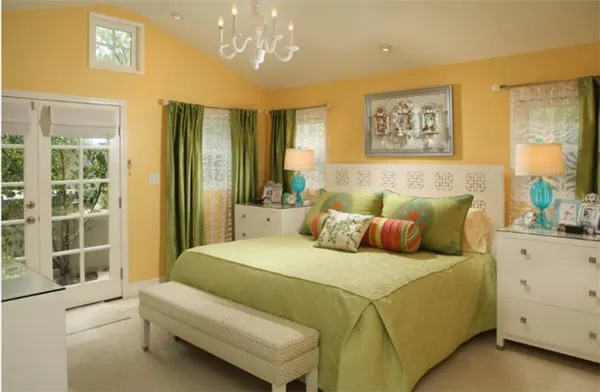 Как выбрать цвет для спальни: 24 идеальных сочетания цветов в интерьере спальни. В какой цвет покрасить стены в спальне. 40