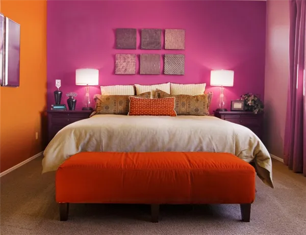 Как выбрать цвет для спальни: 24 идеальных сочетания цветов в интерьере спальни. В какой цвет покрасить стены в спальне. 52