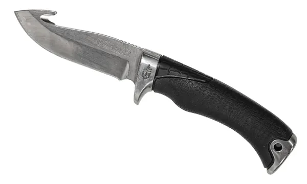 Шкуросъёмный нож с лезвием-крюком Gerber Gator Premium Gut Hook, Fixed