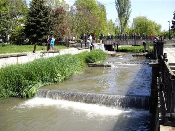 Река Салгир Симферополь