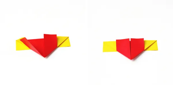 Как сделать сердечко из бумаги: 6 простых схем. Сердечко из бумаги. 5