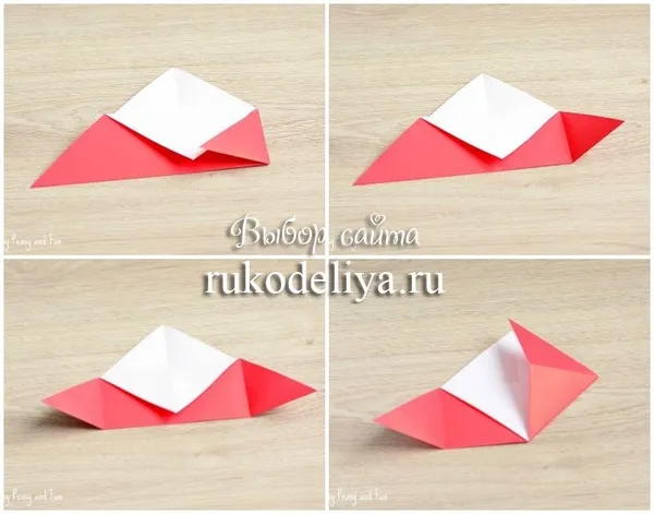 Как сделать сердечко из бумаги: 6 простых схем. Сердечко из бумаги. 17