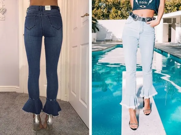 Как выбирать правильные джинсы-клеш: модные советы 13