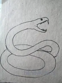 Змея из пластилина для детей. Змея — лепка из пластилина. Как сделать эту красивую композицию. Змея из пластилина. 15