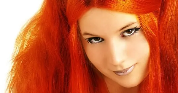 Ярко-рыжий цвет волос