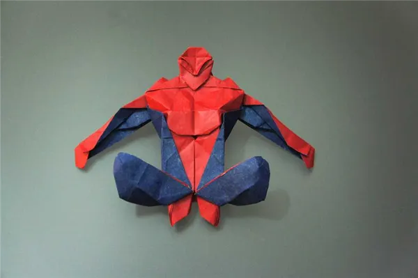 Создание человека в технике оригами. Как сделать человека. 17