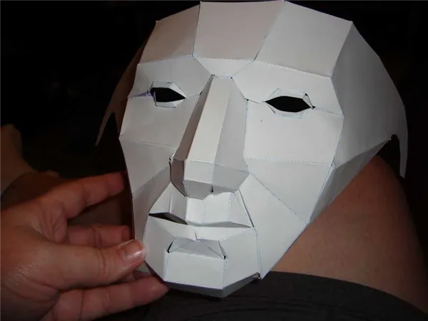 Создание человека в технике оригами. Как сделать человека. 9