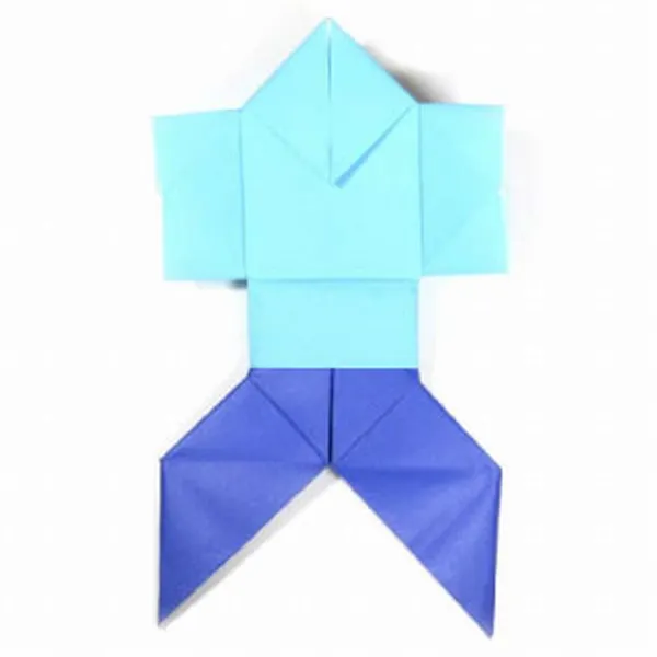 как сделать оригами человека