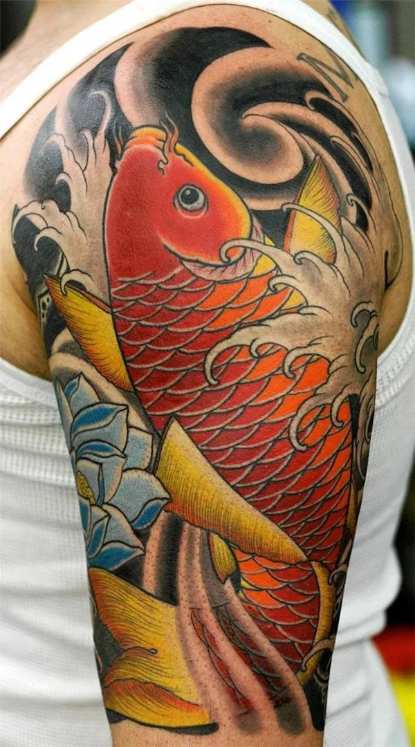 Значение татуировки «Рыба». Тату рыбы для женщин. 15