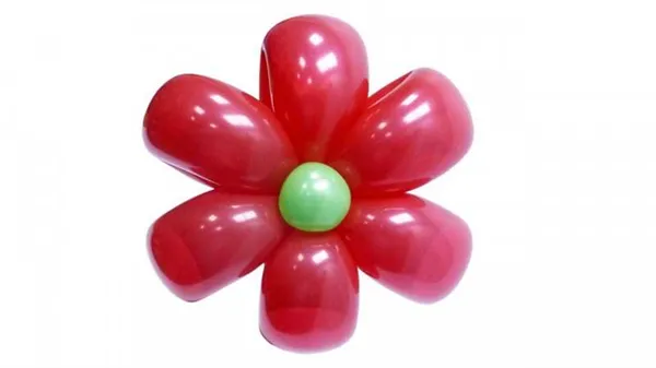 Цветок из шариков круглых инструкция. Как делать цветы из шариков и украшать ими праздничный интерьер. Цветы из шаров. 32