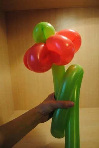Цветок из шариков круглых инструкция. Как делать цветы из шариков и украшать ими праздничный интерьер. Цветы из шаров. 11