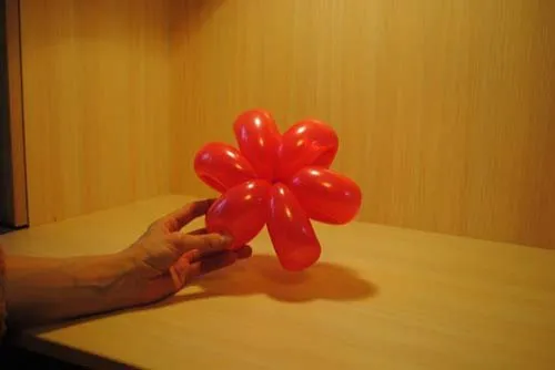 Цветок из шариков круглых инструкция. Как делать цветы из шариков и украшать ими праздничный интерьер. Цветы из шаров. 8