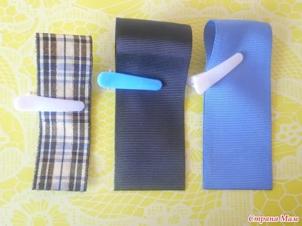 МК галстук-бабочка (2 варианта)