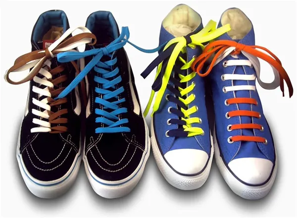 Как модно завязывать шнурки на кроссовках для надежности и эффектности. Как красиво завязать шнурки на кроссовках. 6
