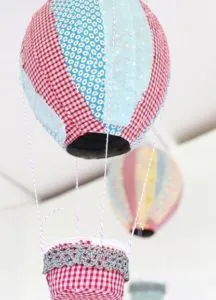 Как сделать воздушный шар в технике папье-маше. Воздушный шар с корзиной своими руками. 19