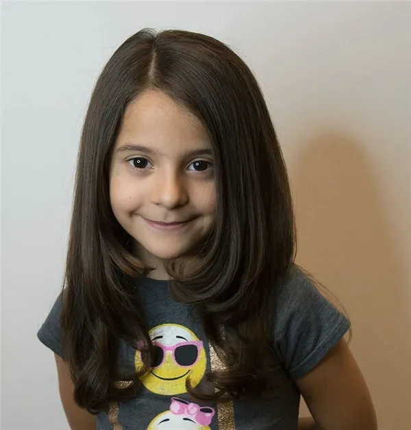 Детские стрижки для девочек на длинные волосы