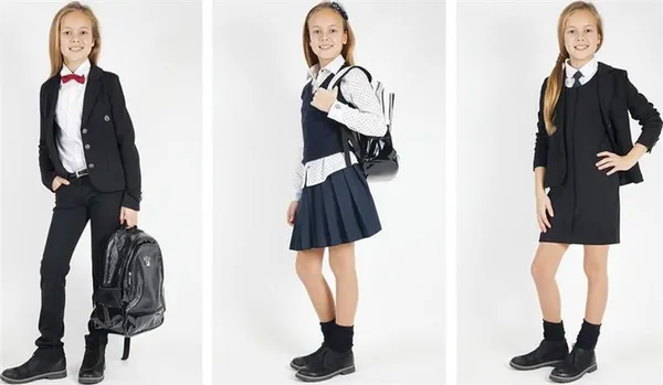Модная школьная форма для девочек