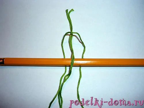 плетение макраме браслет