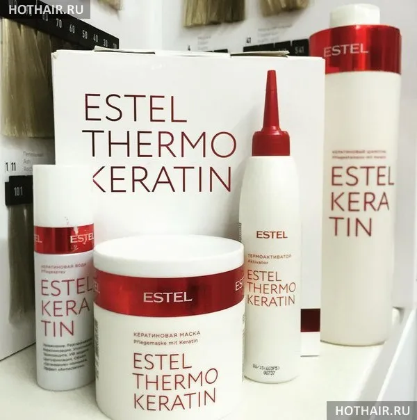Особенности кератинового восстановления волос «Эстель». Маска эстель кератин. 3