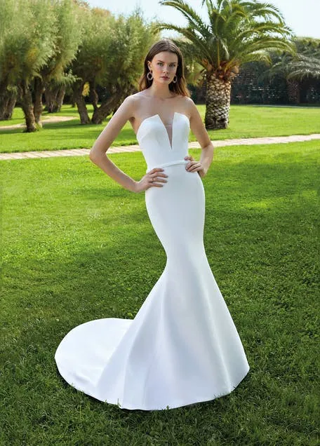 Скромное свадебное платье – идеальное решение для целомудренных невест. Скромное свадебное платье. 55