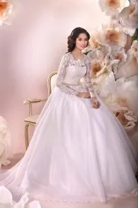Скромное свадебное платье – идеальное решение для целомудренных невест. Скромное свадебное платье. 24