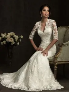 Скромное свадебное платье – идеальное решение для целомудренных невест. Скромное свадебное платье. 34