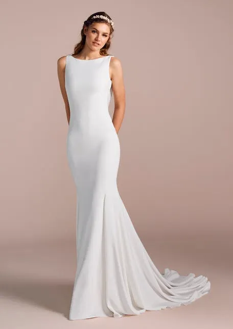 Скромное свадебное платье – идеальное решение для целомудренных невест. Скромное свадебное платье. 56