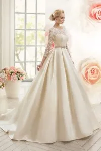 Скромное свадебное платье – идеальное решение для целомудренных невест. Скромное свадебное платье. 22