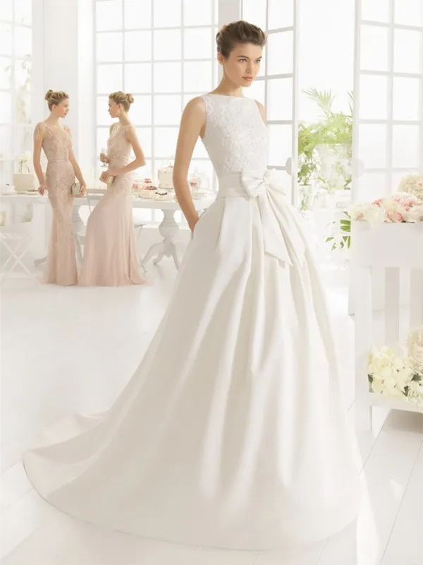 Скромное свадебное платье – идеальное решение для целомудренных невест. Скромное свадебное платье. 41