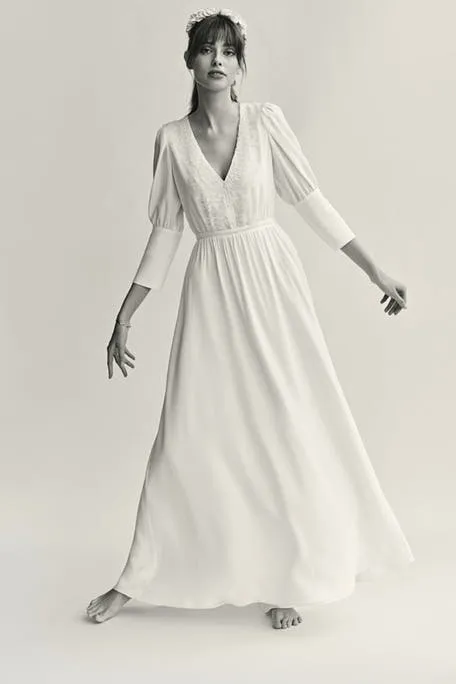Скромное свадебное платье – идеальное решение для целомудренных невест. Скромное свадебное платье. 54