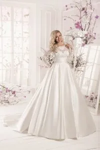 Скромное свадебное платье – идеальное решение для целомудренных невест. Скромное свадебное платье. 38