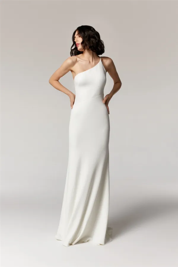Скромное свадебное платье – идеальное решение для целомудренных невест. Скромное свадебное платье. 46