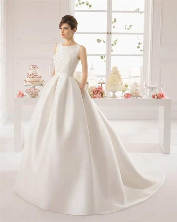 Скромное свадебное платье – идеальное решение для целомудренных невест. Скромное свадебное платье. 28