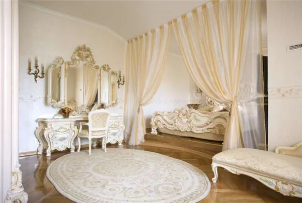 Шикарный дизайн спальни в стиле барокко: оригинальные идеи оформления фото. Спальня в стиле барокко. 16