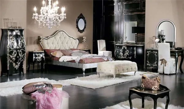 Шикарный дизайн спальни в стиле барокко: оригинальные идеи оформления фото. Спальня в стиле барокко. 35