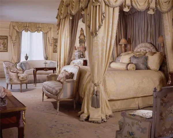 Шикарный дизайн спальни в стиле барокко: оригинальные идеи оформления фото. Спальня в стиле барокко. 20