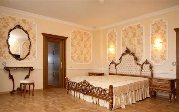 Шикарный дизайн спальни в стиле барокко: оригинальные идеи оформления фото. Спальня в стиле барокко. 41