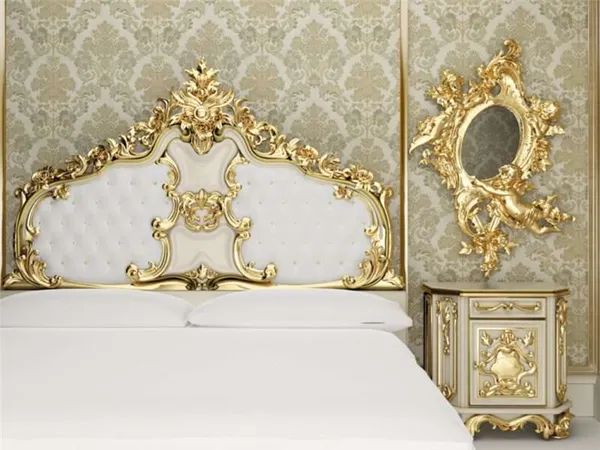 Шикарный дизайн спальни в стиле барокко: оригинальные идеи оформления фото. Спальня в стиле барокко. 9