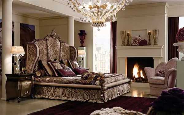 Шикарный дизайн спальни в стиле барокко: оригинальные идеи оформления фото. Спальня в стиле барокко. 15