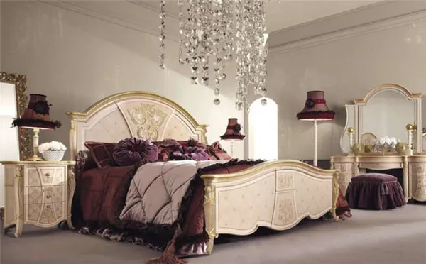 Шикарный дизайн спальни в стиле барокко: оригинальные идеи оформления фото. Спальня в стиле барокко. 3