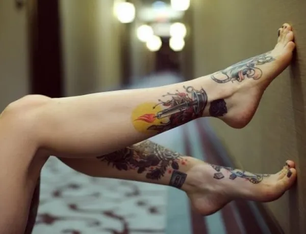 Тату на ноге для девушек. Фото и значение женских татуировок, эскизы, узоры, красивые, маленькие, оригинальные