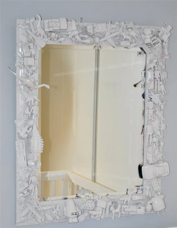Самостоятельное декорирование зеркала. Чем украсить зеркало. 68