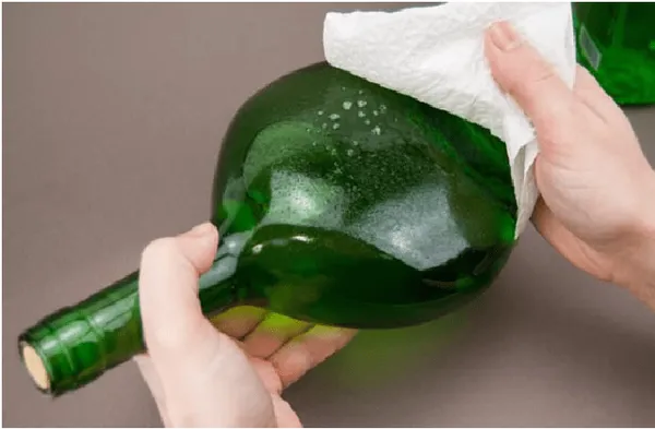 10 идей, как сделать декупаж бутылки своими руками. Декупаж бутылок своими руками. 33