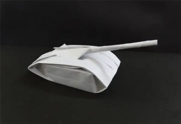Как сделать боевую технику из бумаги оригами. Военная техника своими руками. 71