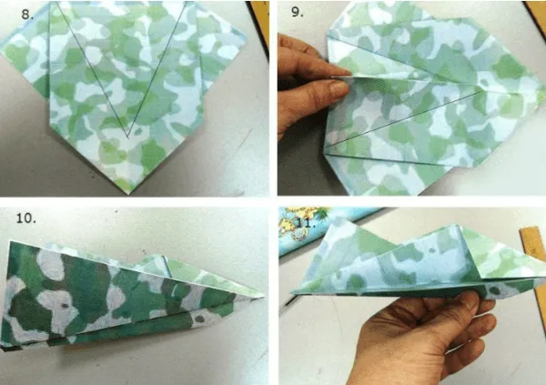 Как сделать боевую технику из бумаги оригами. Военная техника своими руками. 4